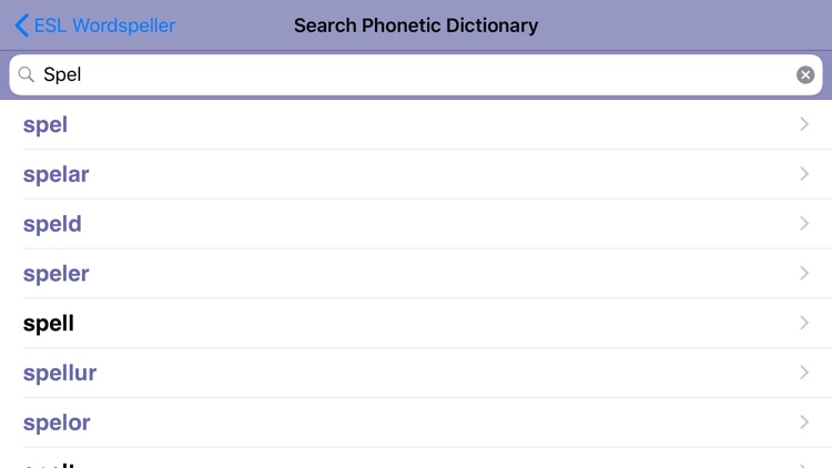 Wordspeller ESL Dictionary screenshot-7