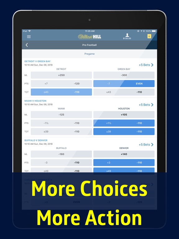 2020 William Hill Nevada iphone / ipad App Download Latest