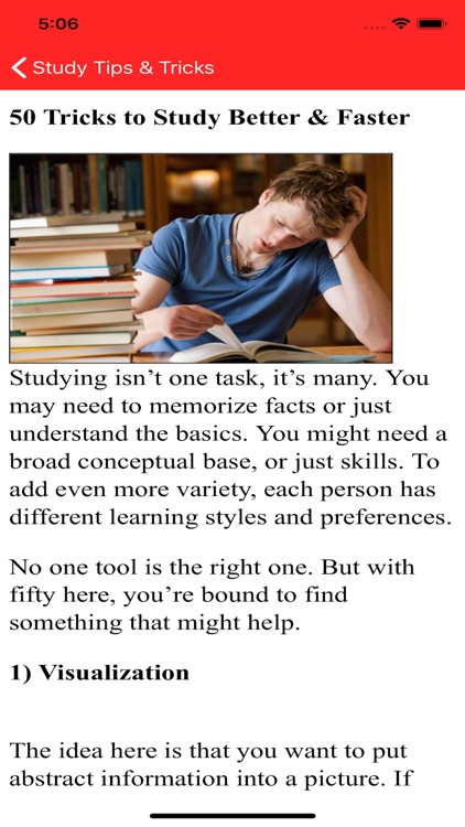 Study Tips And Tricks screenshot-3