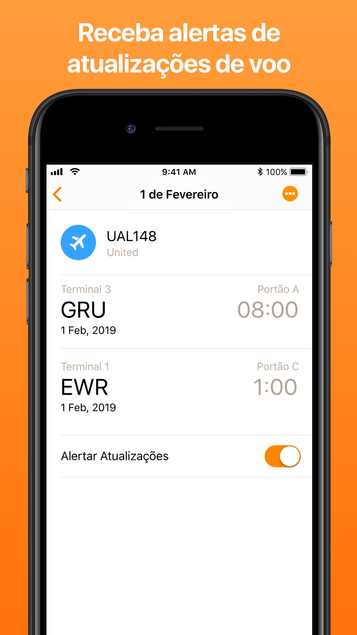 Screenshot do app Tripsy