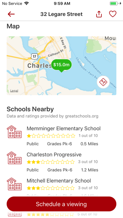 Charleston GPS screenshot 4