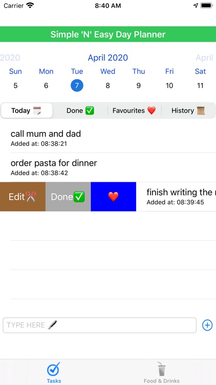 To-Do | Day plan | Food nearby screenshot-3