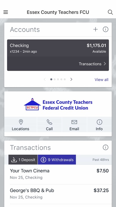 How to cancel & delete Essex County Teachers FCU from iphone & ipad 2