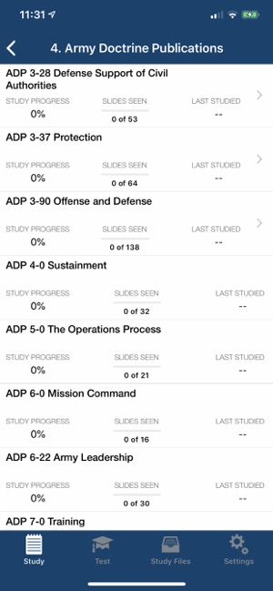 Promote Army Study Guide Im App Store