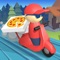 You're pizza driver and you must delivery pizza to every house around