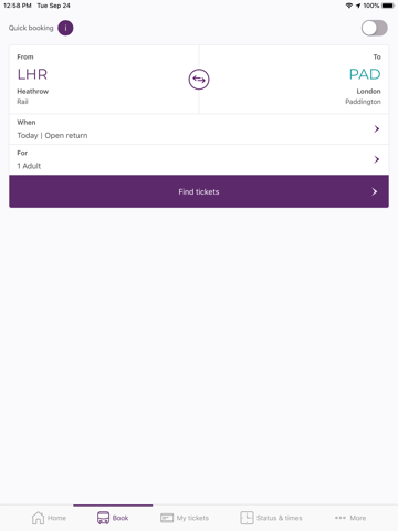 Heathrow Express screenshot 2