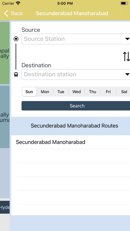 Hyderabad Local Timetable screenshot-7