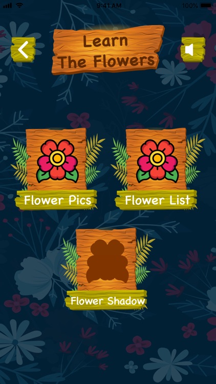 Learn FLowers Vegetables