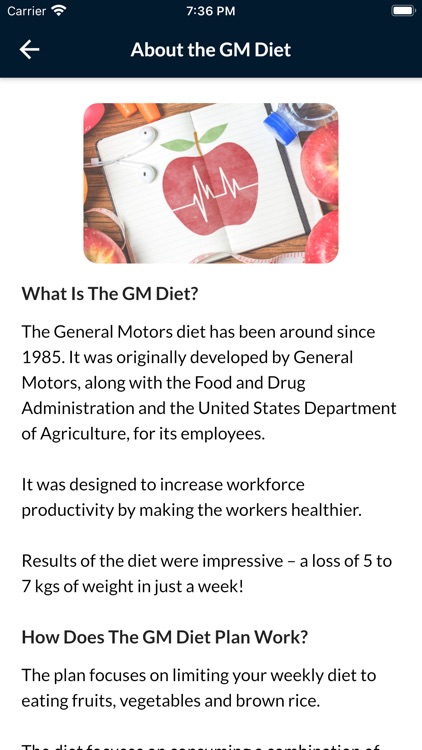 GM Diet Plan For Weight Loss screenshot-6