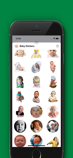 Babystickers - Funny Babies(圖1)-速報App