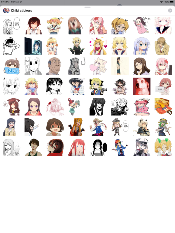 Télécharger Emoji Chibi Anime Stickers pour iPhone / iPad sur l'App ...