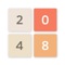 2048 is played on 4×4 grid, with numbered tiles that slide smoothly when a player moves them