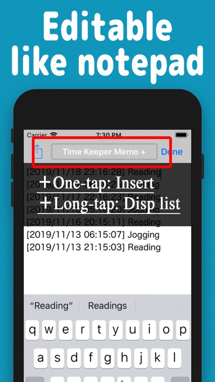 Time Keeper Memo Pro