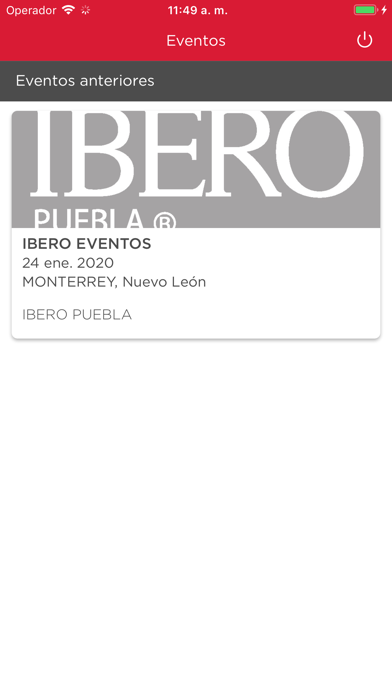 How to cancel & delete IBERO PUEBLA Eventos from iphone & ipad 2