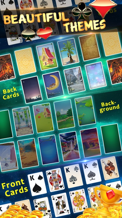 Solitaire Multiple Card Game by GREGORY E Mott