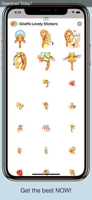 Giraffe Funny Stickers(圖3)-速報App