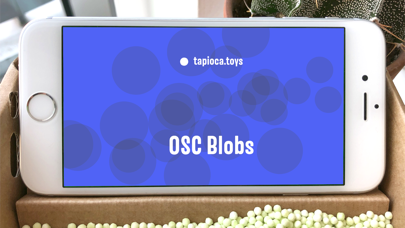 How to cancel & delete OSC Blobs – Tapioca Toys from iphone & ipad 1