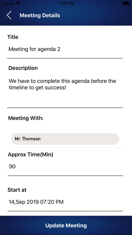 Meetings Planner screenshot-6