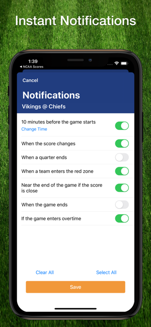 Scores App: For NFL Football(圖5)-速報App