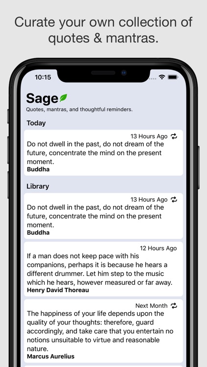 Sage: Quotes Library