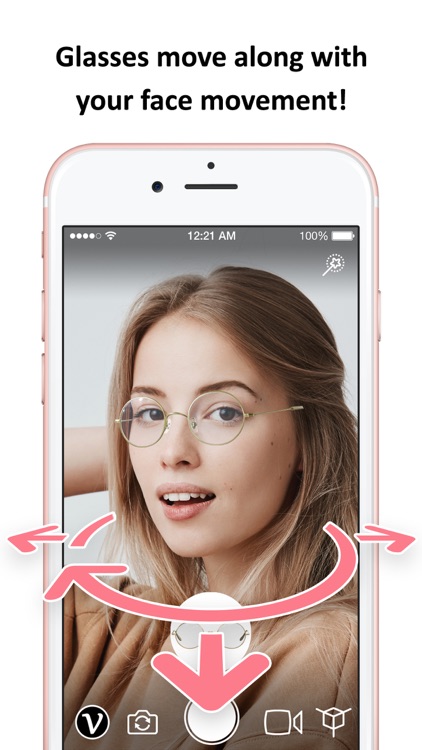 eyeglass fitting app
