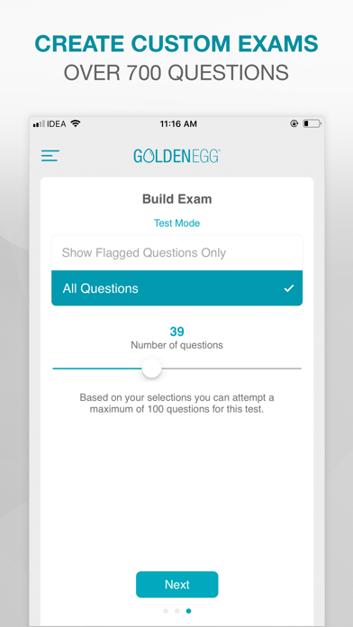 Golden Egg CFA® Exam Level 2. screenshot 2