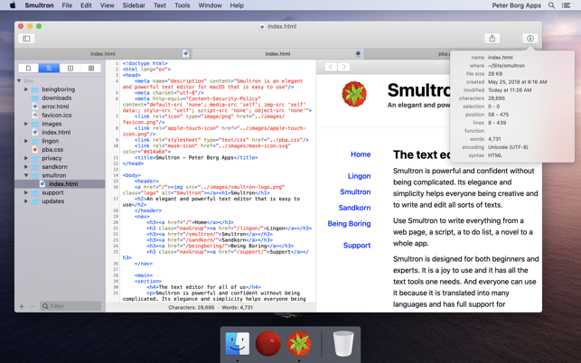 Smultron 12 - Text editor(圖3)-速報App