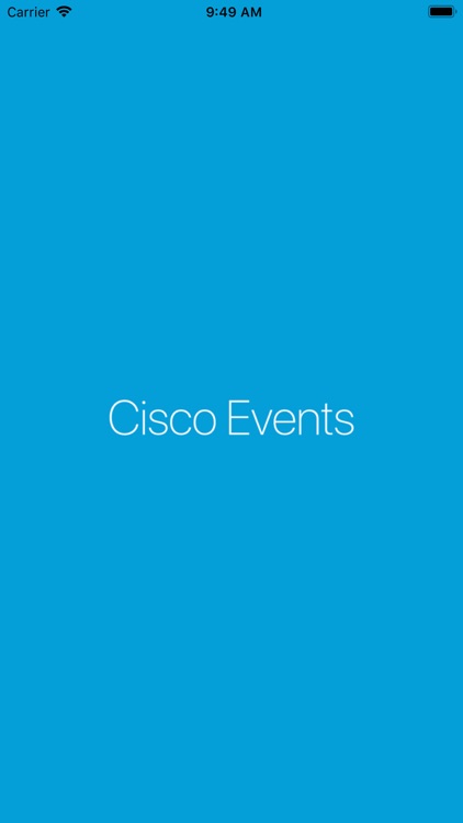 Cisco Events App