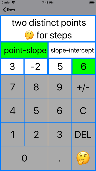 How to cancel & delete AStraightLine Line Equations from iphone & ipad 1