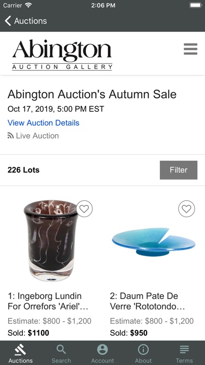 Abington Auction Gallery