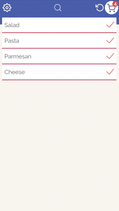 Usualist - pantry checklist screenshot 2