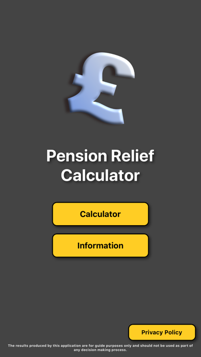 Pension tax relief calculator screenshot 4