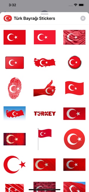 Türk Bayrağı Stickers(圖2)-速報App