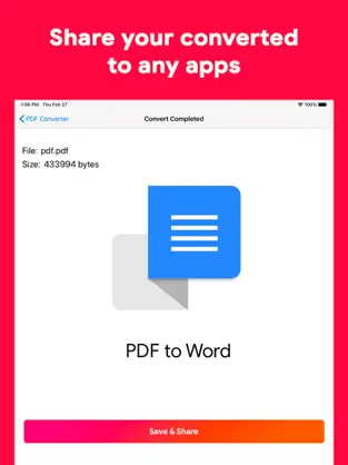 Screenshot 3 PDF Converter · iphone