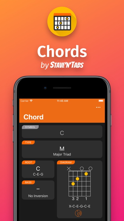 Chords by Stave'n'Tabs