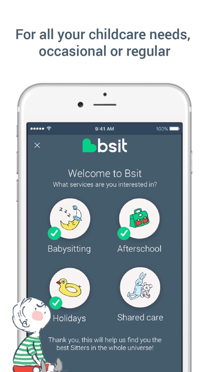 Bsit, the childcare app