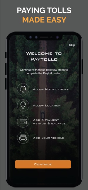 PayTollo - Mobile Tolling App