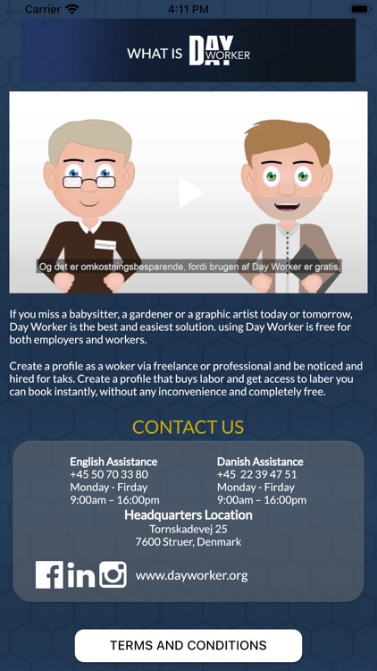 Day Worker App