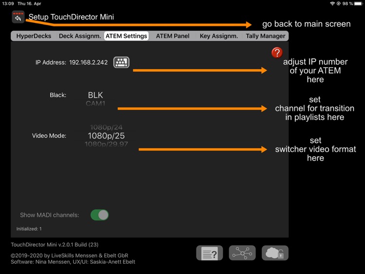 TouchDirector Mini screenshot-6