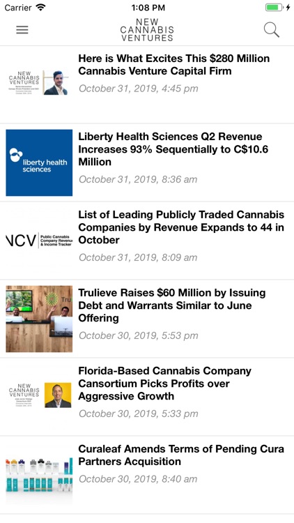 New Cannabis Ventures