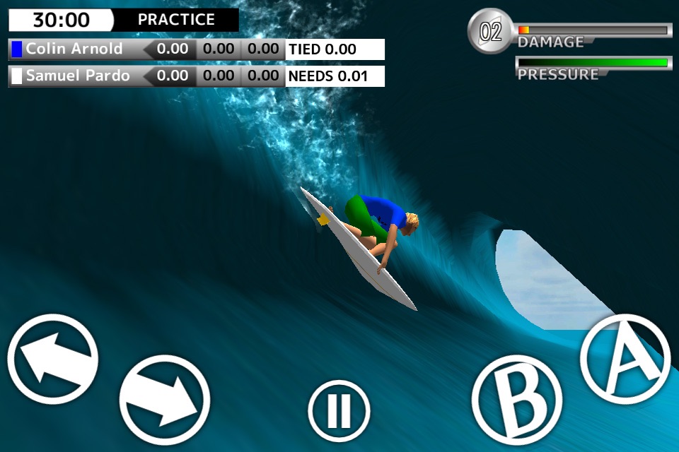 BCMサーフィンゲーム『World Surf Tour』 screenshot 3