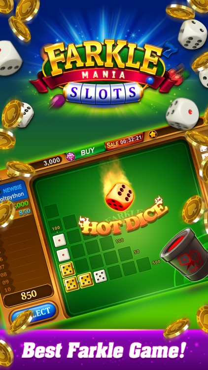 Farkle mania -slots,dice,bingo screenshot-0