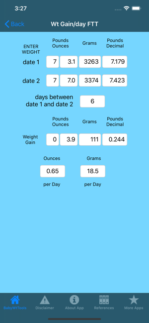 Baby Weight Tools(圖2)-速報App