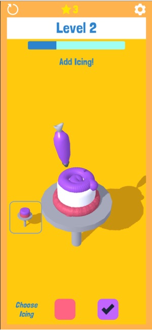 Bakery Maker - Ice on Cake 3D(圖3)-速報App