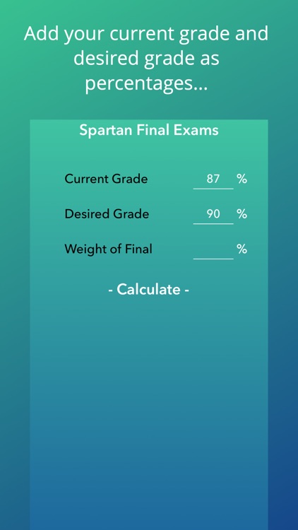 Spartan Final Exams