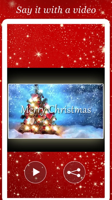 Merry Christmas Greeting Video screenshot 2