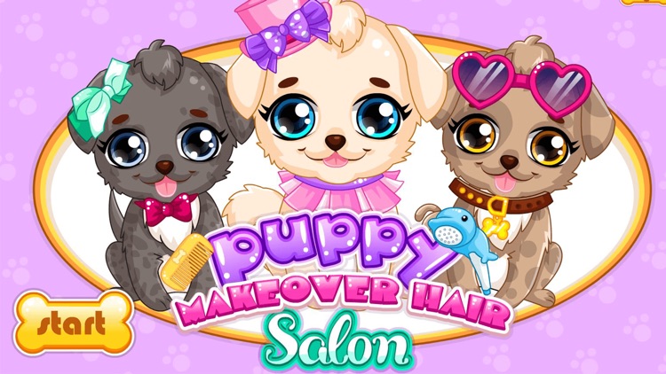 Puppy makeover hair salon