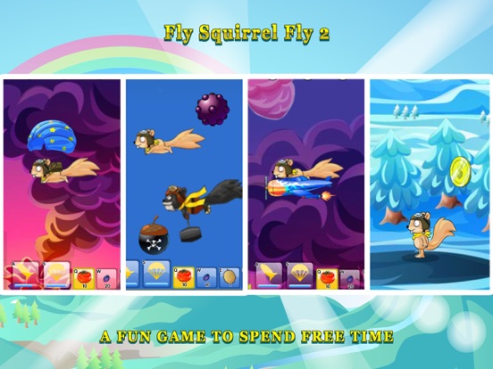 Fly Squirrel Fly 2: Launcher screenshot 4