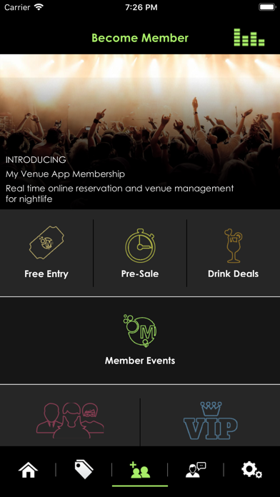 The Venue App. screenshot 2