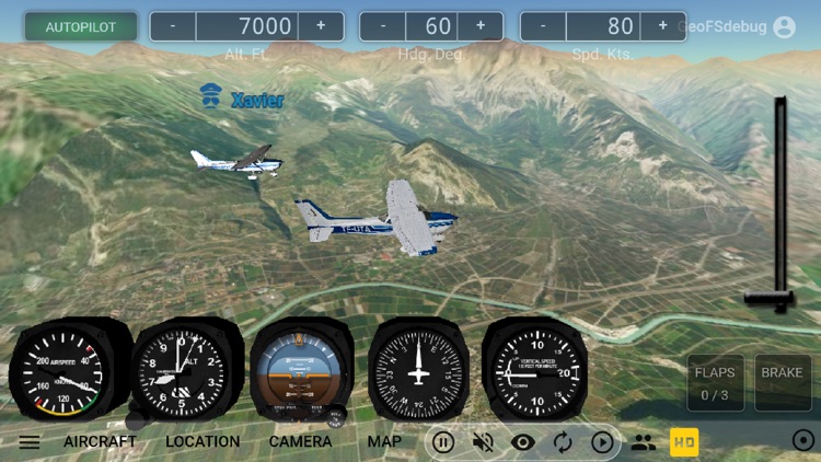 GeoFS - Flight Simulator By Xavier Tassin
